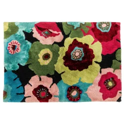 Spring|Bath & Bath Accessories|MacKenzie-Childs Always Flowers Bath Rug