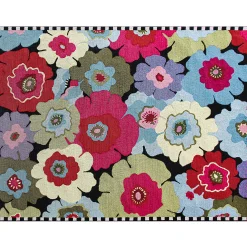 Spring|Outdoor|MacKenzie-Childs Always Flowers Indoor/Outdoor Rug - 8' x 10'