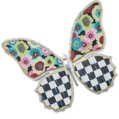 Spring|Outdoor|MacKenzie-Childs Always Flowers Large Outdoor Butterfly Wall Decor