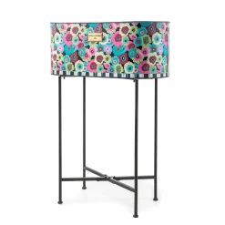 Spring|Outdoor|MacKenzie-Childs Always Flowers Standing Planter