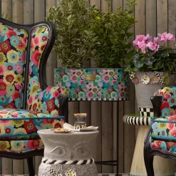 Spring|Outdoor|MacKenzie-Childs Always Flowers Standing Planter