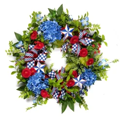 Spring|Greenery & Florals|MacKenzie-Childs Americana Wreath