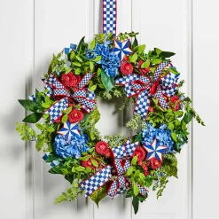 Spring|Greenery & Florals|MacKenzie-Childs Americana Wreath