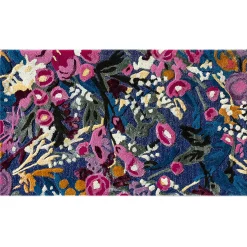 Spring|Rugs|MacKenzie-Childs Aurora Floral Royal 2'3 x 3'9 Rug
