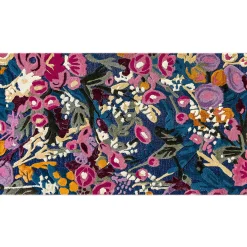 Spring|Rugs|MacKenzie-Childs Aurora Floral Royal 3' x 5' Rug