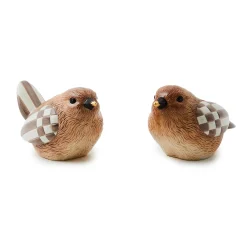 The Fall Shop|Greenery & Florals|MacKenzie-Childs Autumnology Ceramic Bird Bud Vases, Set of 2