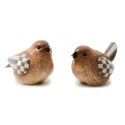 Fall Entertaining|Table Accessories|MacKenzie-Childs Autumnology Ceramic Bird Salt  Pepper Set
