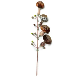 The Fall Shop|Greenery & Florals|MacKenzie-Childs Autumnology Mushroom Spray Stem