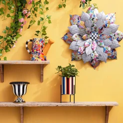Spring|Outdoor|MacKenzie-Childs Avant Garden Large Outdoor Wallflower