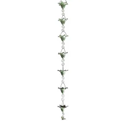 Spring|Outdoor|MacKenzie-Childs Avant Garden Rain Chain
