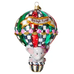 Holiday|MacKenzie-Childs Baby's First Balloon Glass Ornament
