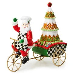 Holiday|Room Accents|MacKenzie-Childs Bake Shop Bicycle Santa