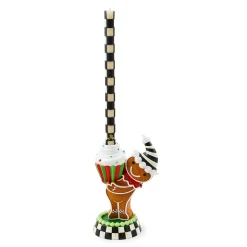 Holiday|Candles & Fragrances|MacKenzie-Childs Bake Shop Gingerbread Candle Holder