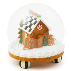 Holiday|Room Accents|MacKenzie-Childs Bake Shop Gingerbread House Cloche