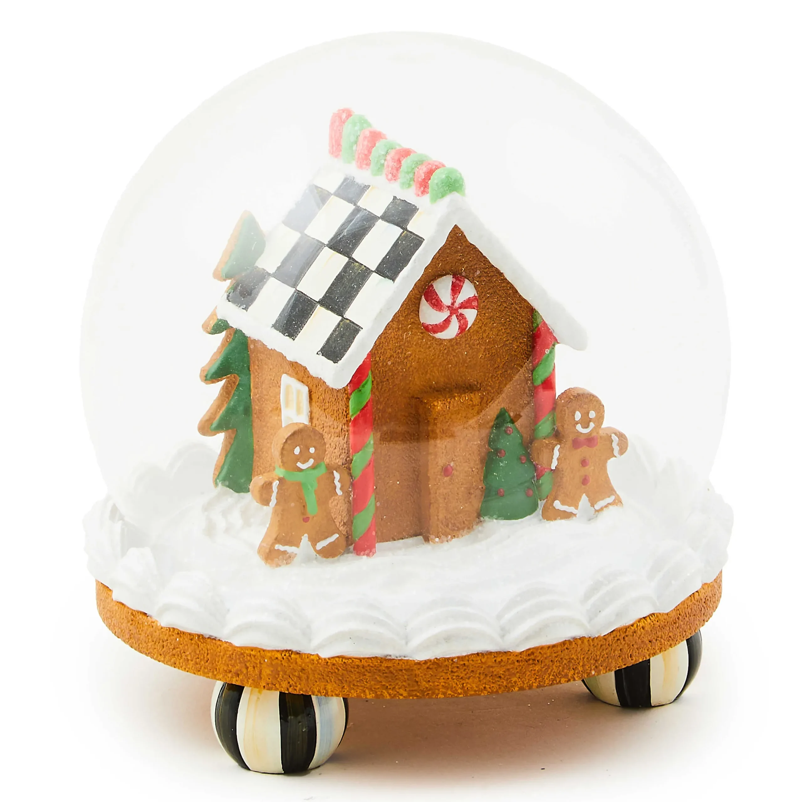Holiday|Room Accents|MacKenzie-Childs Bake Shop Gingerbread House Cloche