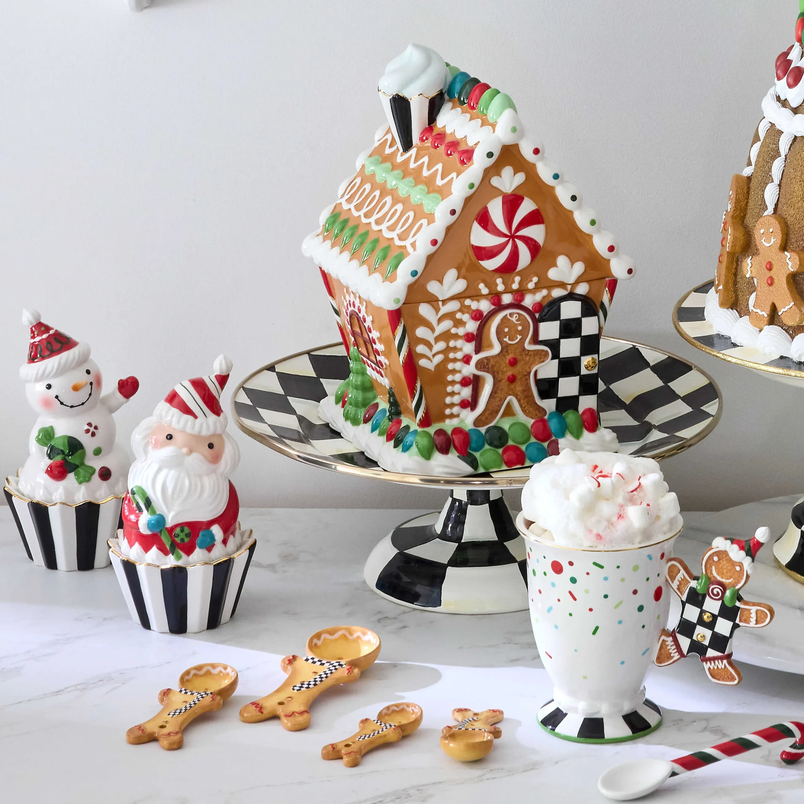 Kitchen Utensils & Tools|MacKenzie-Childs Bake Shop Gingerbread Teaspoon Set