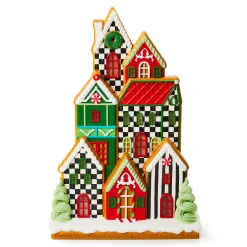 Room Accents|MacKenzie-Childs Bake Shop Illuminated Gingerbread Village
