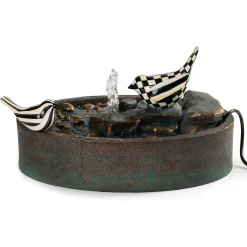 Spring|Room Accents|MacKenzie-Childs Bird Tranquility Fountain