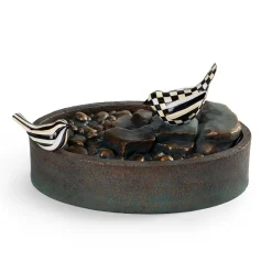 Spring|Room Accents|MacKenzie-Childs Bird Tranquility Fountain