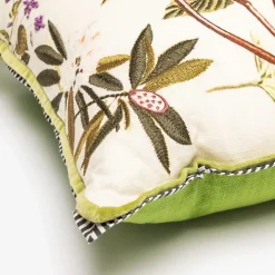 Spring|Pillows, Throws, & Cushions|MacKenzie-Childs Bird Watchers Pillow