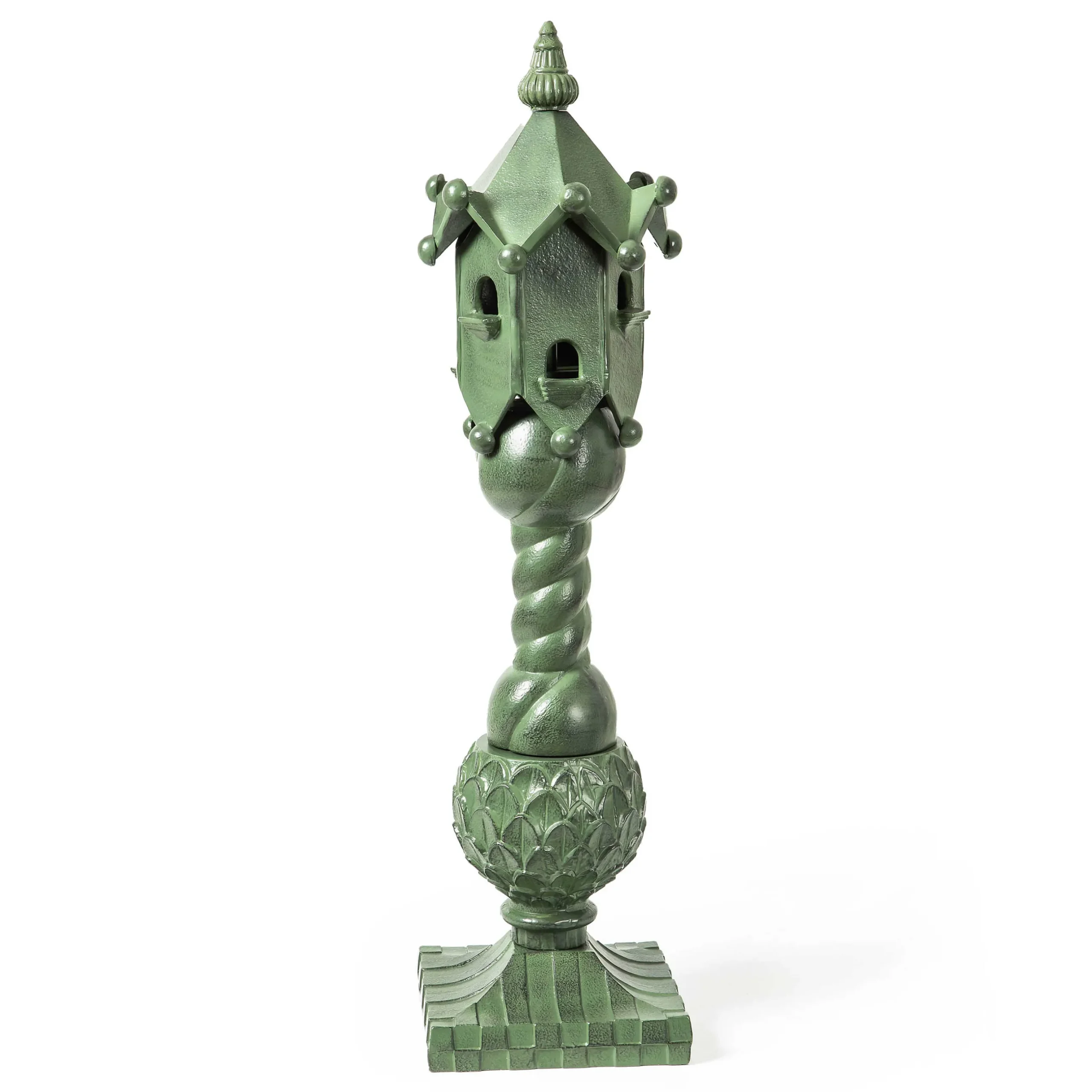 Spring|Outdoor|MacKenzie-Childs Birdhouse Garden Totem