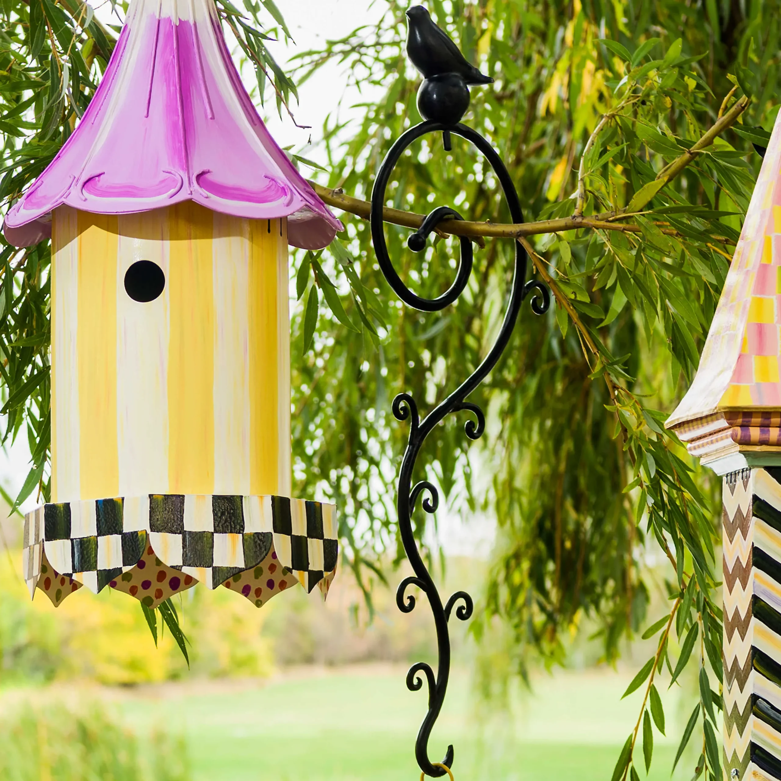 Outdoor|Finishing Touches|MacKenzie-Childs Birdhouse Hook