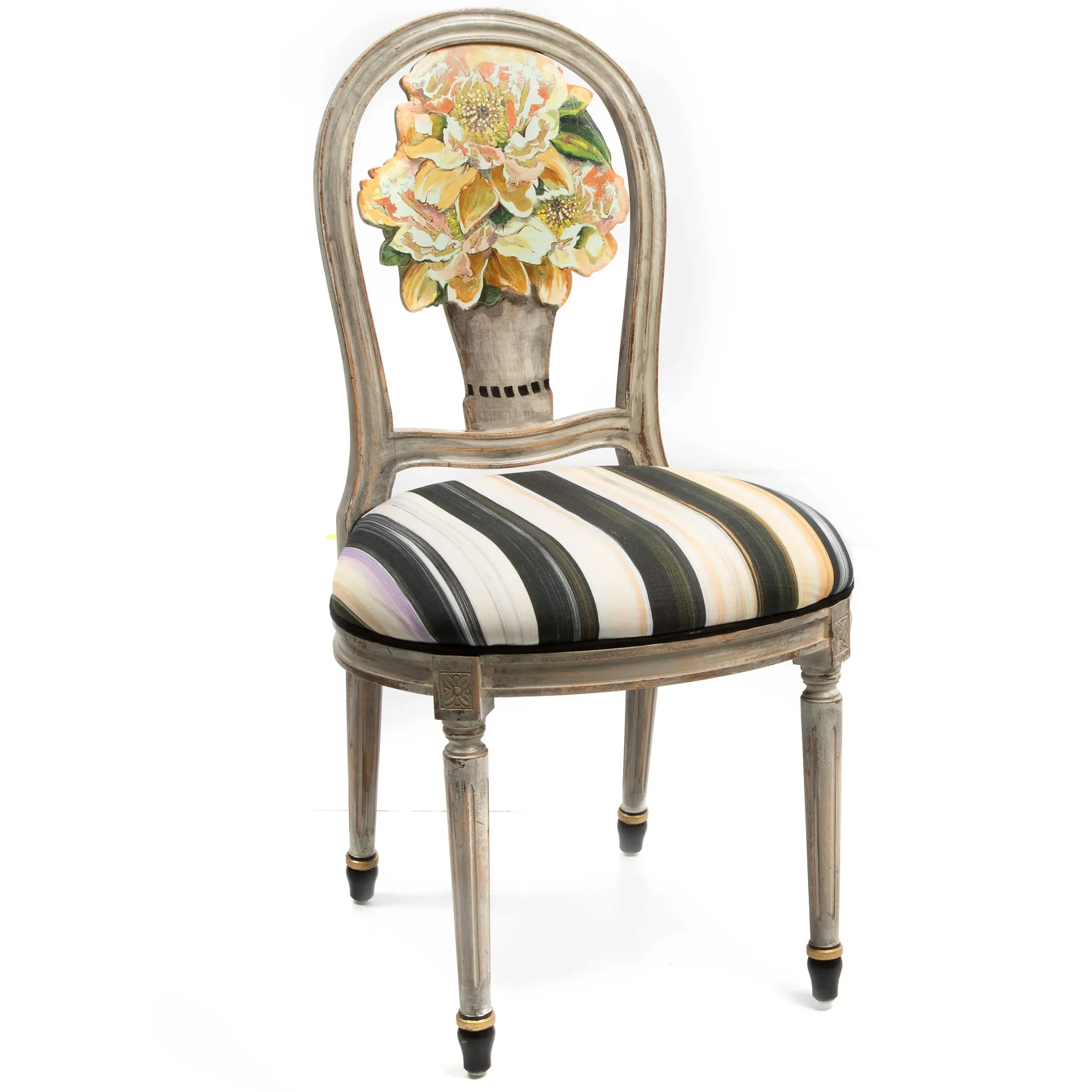 Dining Room & Kitchen|MacKenzie-Childs Blooming Dining Chair