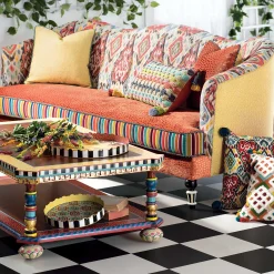 Living Room|MacKenzie-Childs Boheme Coffee Table