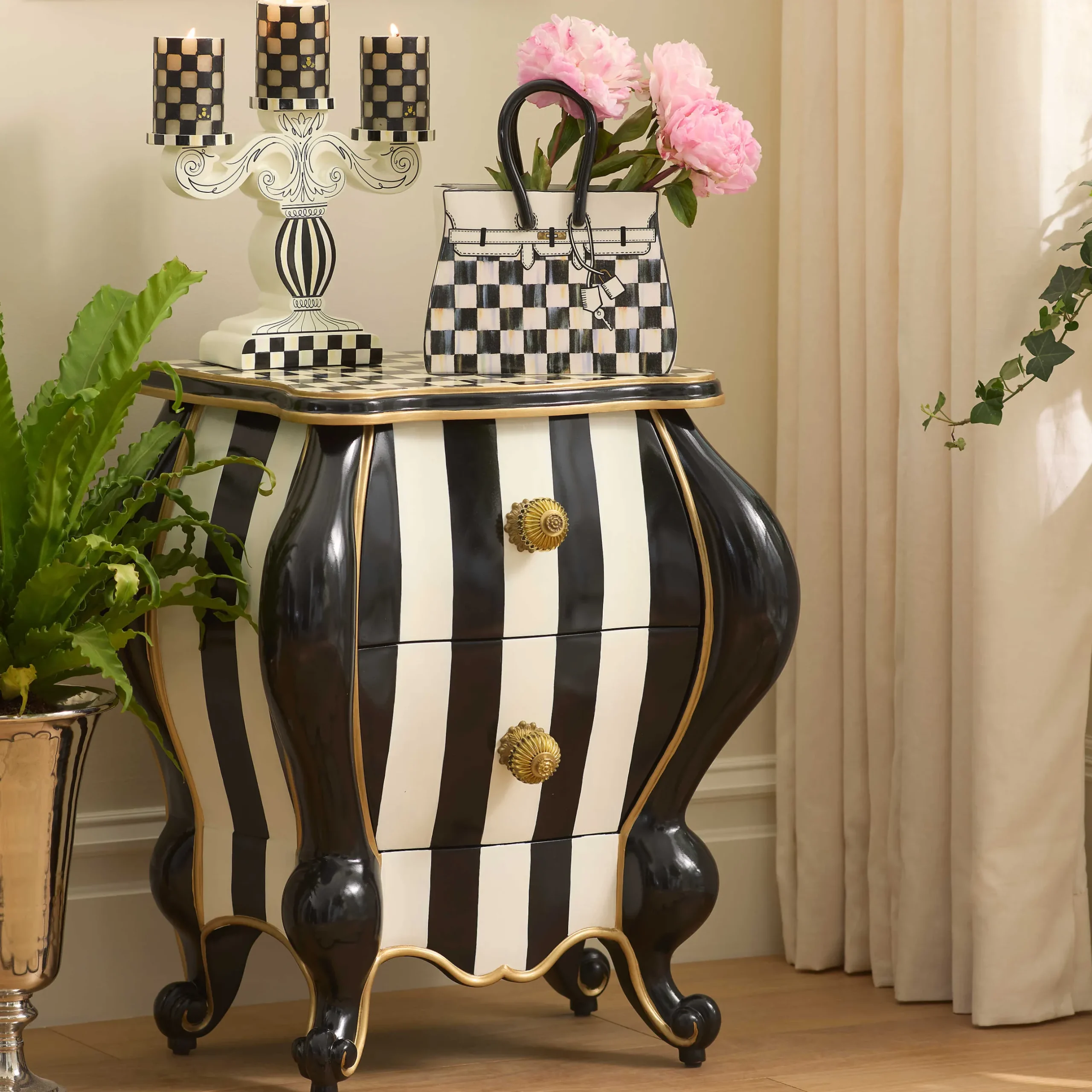 Storage Furniture|Entryway Furniture|MacKenzie-Childs Bombastic Bombay