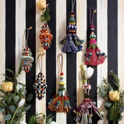 Finishing Touches|Room Accents|MacKenzie-Childs Botanica Ceramic Tassel