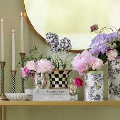 Spring|Greenery & Florals|MacKenzie-Childs Botany Potted Hyacinth Arrangement