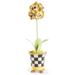 Spring|Greenery & Florals|MacKenzie-Childs Botany Potted Primrose Flower