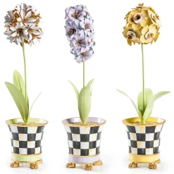 Spring|Greenery & Florals|MacKenzie-Childs Botany Potted Primrose Flower