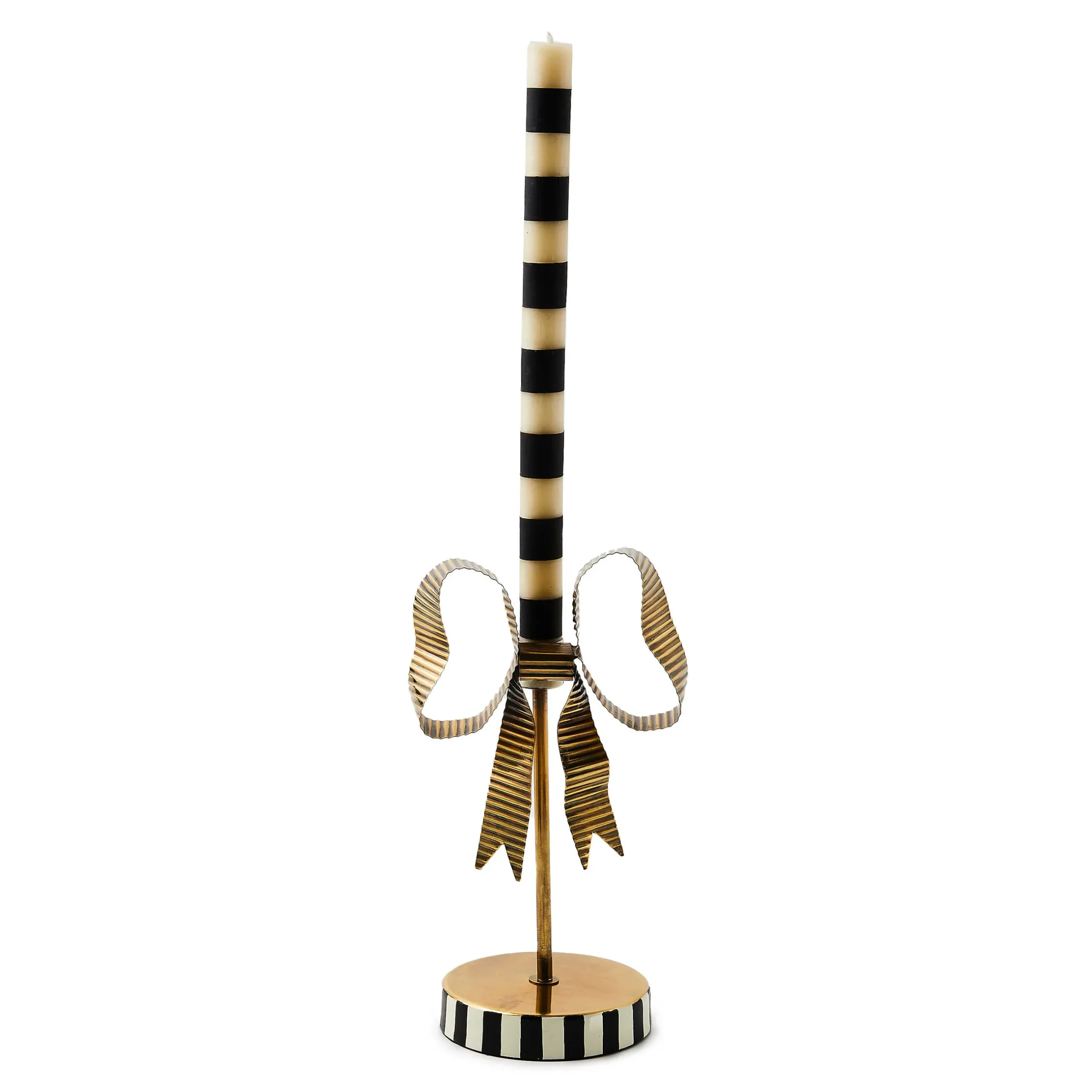 Candles & Fragrances|Room Accents|MacKenzie-Childs Bow Short Metal Candle Holder