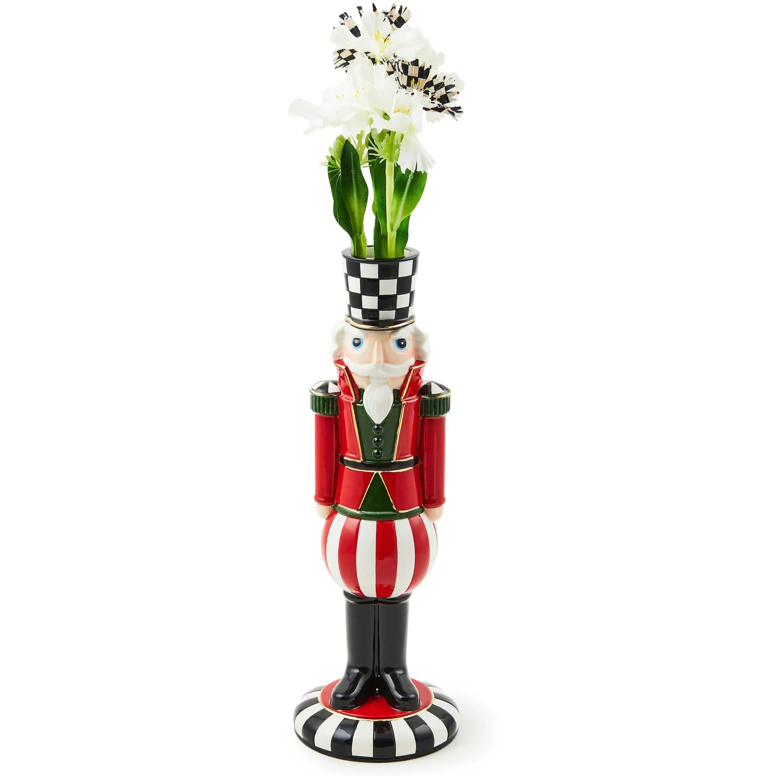 Room Accents|MacKenzie-Childs Buckingham Nutcracker Bud Vase