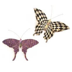 Room Accents|MacKenzie-Childs Butterfly Duo Wall Decor - Pasture