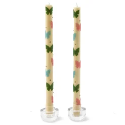 Spring|Candles & Fragrances|MacKenzie-Childs Butterfly Pastel Dinner Candles, Set of 2