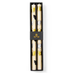 Spring|Candles & Fragrances|MacKenzie-Childs Butterfly Silver  Gold Dinner Candles, Set of 2