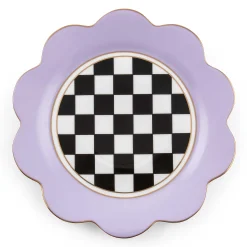Spring|Dinnerware & Flatware|MacKenzie-Childs Butterfly Toile Lavender Dinner Plate