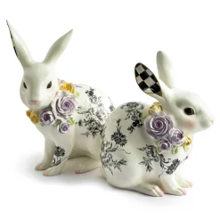 Easter|Spring|MacKenzie-Childs Butterfly Toile Tall Rabbit