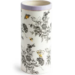 Spring|Room Accents|MacKenzie-Childs Butterfly Toile Tall Vase