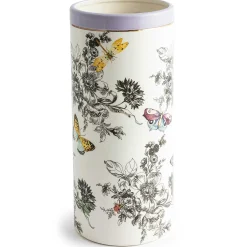 Spring|Room Accents|MacKenzie-Childs Butterfly Toile Tall Vase