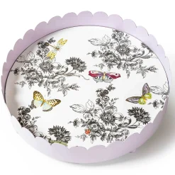 Spring|Bar Entertaining|MacKenzie-Childs Butterfly Toile Tray