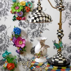 Room Accents|MacKenzie-Childs Butterfly Trio Wall Decor - Pond