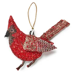 Holiday|MacKenzie-Childs Cardinal Beaded Ornament