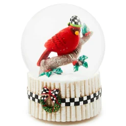 Holiday|Room Accents|MacKenzie-Childs Cardinal Snow Globe