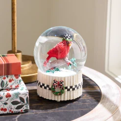 Holiday|Room Accents|MacKenzie-Childs Cardinal Snow Globe