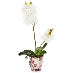 Holiday|Greenery & Florals|MacKenzie-Childs Cardinal Toile Medium Orchid
