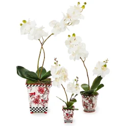 Holiday|Greenery & Florals|MacKenzie-Childs Cardinal Toile Small Orchid