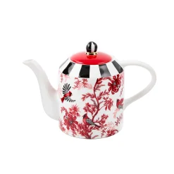 Holiday|Tea Kettles|MacKenzie-Childs Cardinal Toile Teapot